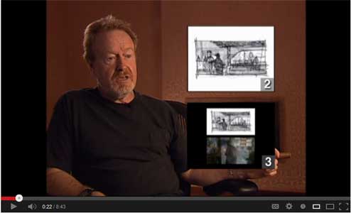 The Art of Storyboarding with Ridley Scott